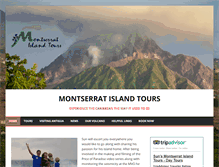 Tablet Screenshot of montserratislandtours.com